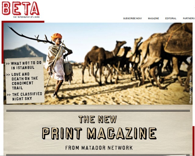 Matador Network - BETA Magazine Matador Network - BETA Magazine